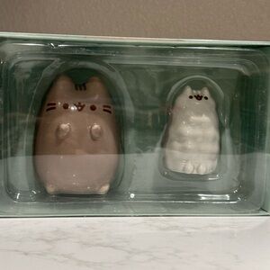 Pusheen the Cat & Stormy Salt & Pepper Shakers- NWT